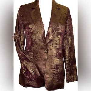 NWT Bar III Bronze Blazer